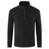 Polera II Capa Micropolar Liso Medio Cierre Hombre