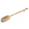 Cepillo Exfoliante Dual para Ducha de Madera Color Beige